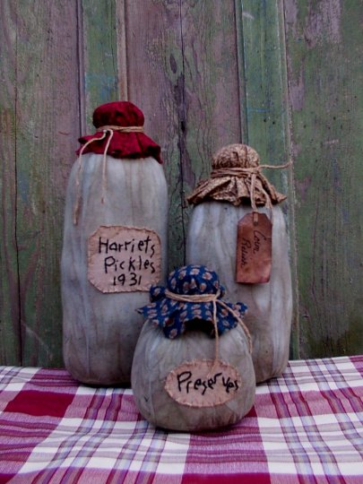 Grubby Pantry Jars Pattern